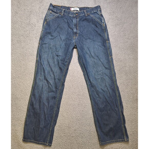 Levis Jeans Men 36x34 (37x33) actual Carpenter Loose Fit Straight Wide Leg - Picture 1 of 12